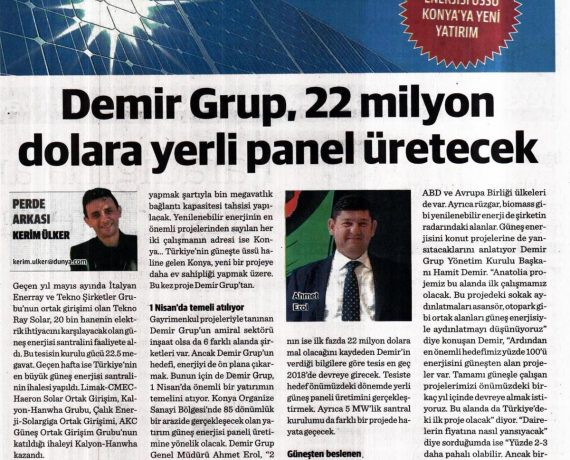 Demir İnşaat, Değer Katan Kazandıran Projeler